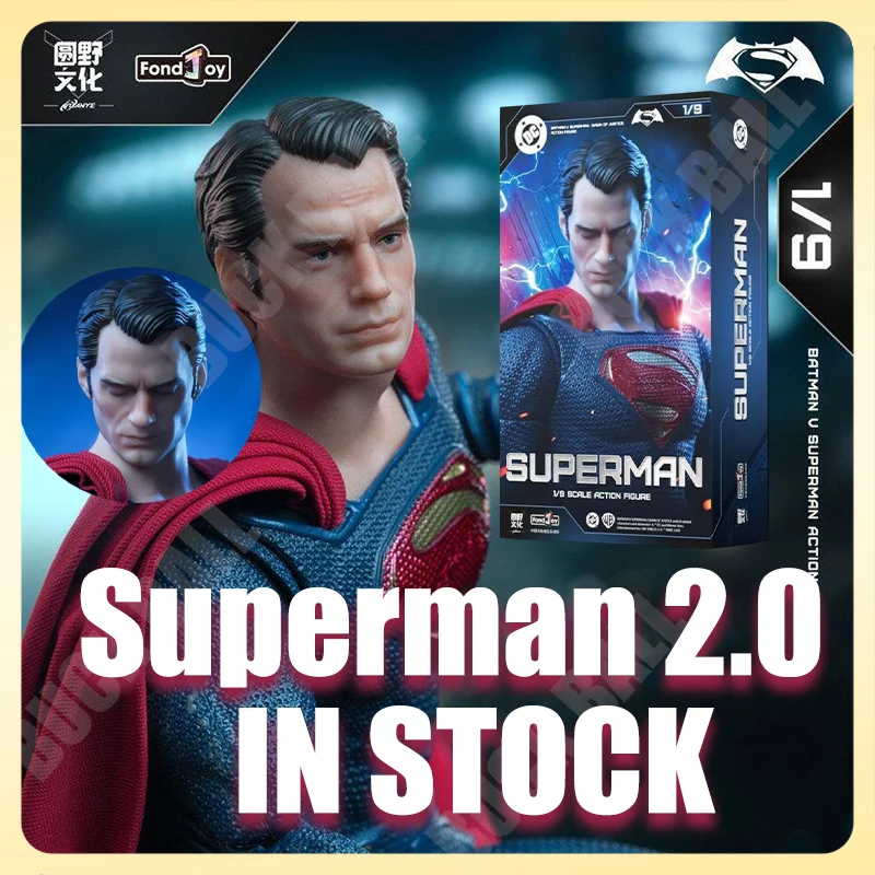 Auf Lager FondJoy BVS Figur Superman 2.0 Actionfiguren Batman v Superman: Dawn of Justice Gepanzerter Batman 1/9 DC Spielzeug Geschenk