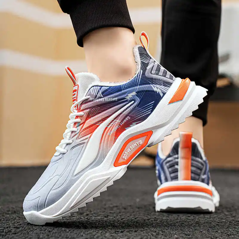 

Удобные женские ботинки на толстом каблуке с резиновой подошвой, спортивная обувь для тенниса, женские кроссовки, женские кроссовки, корзина