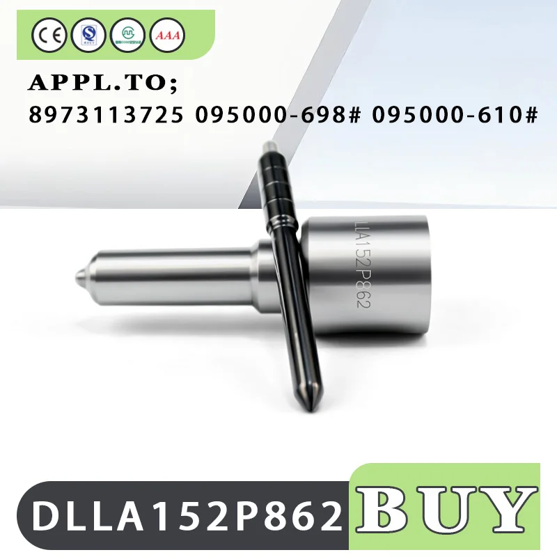 DLLA152P862 Common Rail Fuel Nozzle High-Pressure Fuel Precise Atomization Suitable For Denso Fuel Injector:8973113725 LG2942