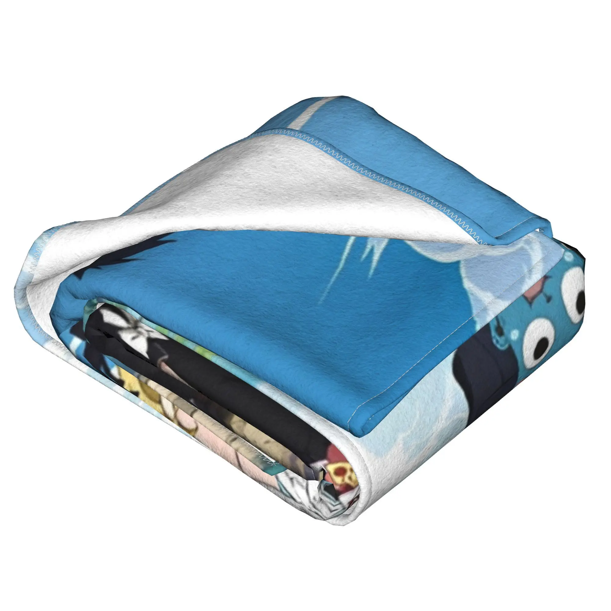 الجنية الذيل أنيمي بطانية محبوكة الفانيلا الكرتون سوبر الدافئة رمي البطانيات لغرفة النوم أريكة سرير البساط