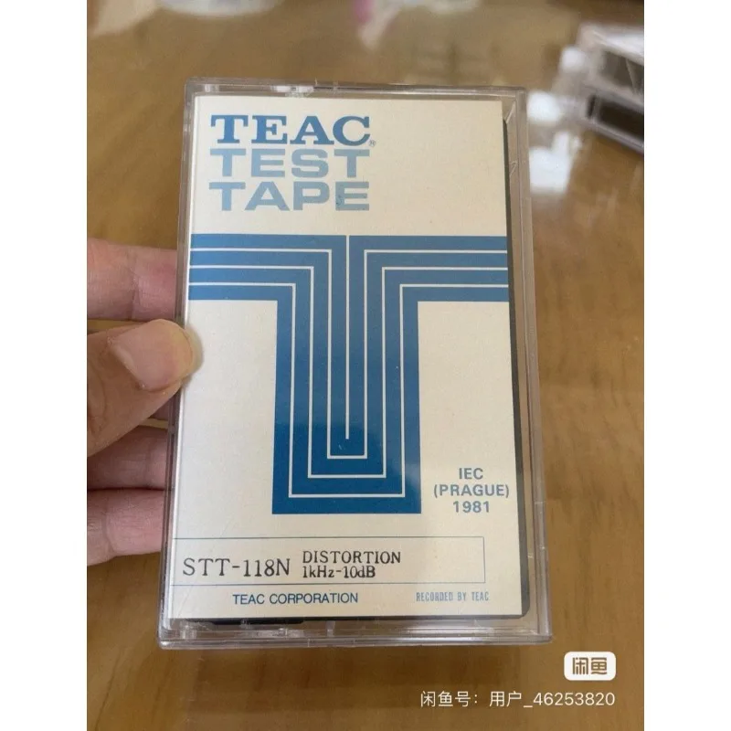 Brand New TEAC Test Belt 1k -10dB Level First Edition Recorder Cassette Deck Calibration Test
