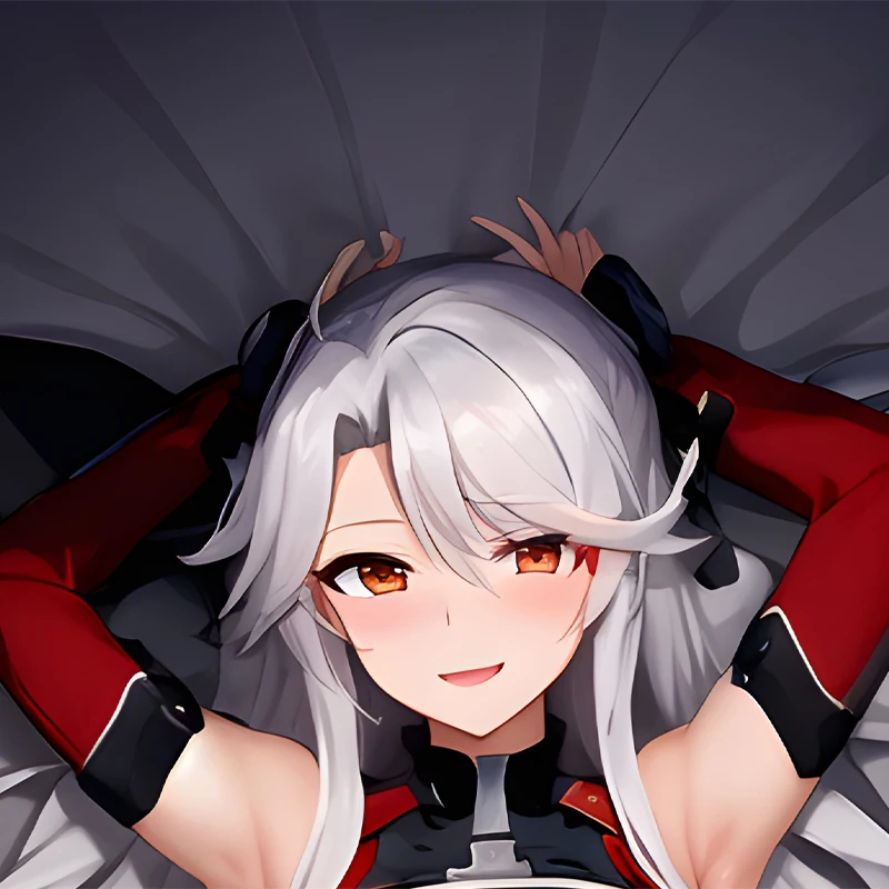 

Dakimakura Anime Pillow Cover Prinz Eugen Double Sided Print 2Way Cushion Cover Xmas Gifts