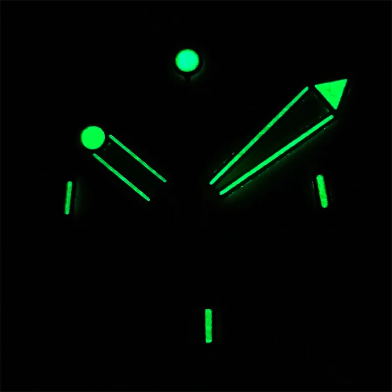 BLIGER Watch Hands Fit VK63 Silver Yellow Gold Rose Red Quartz Movement Green Luminous 6PCS/Set