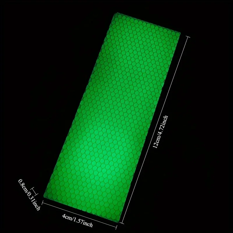 Messer لتقوم بها بنفسك المواد im Dunkeln leuchtendes Harzmaterial Wabenharz Platte Werkzeuggriff Harz Wabenpflaster Werkzeuggriff Material #4