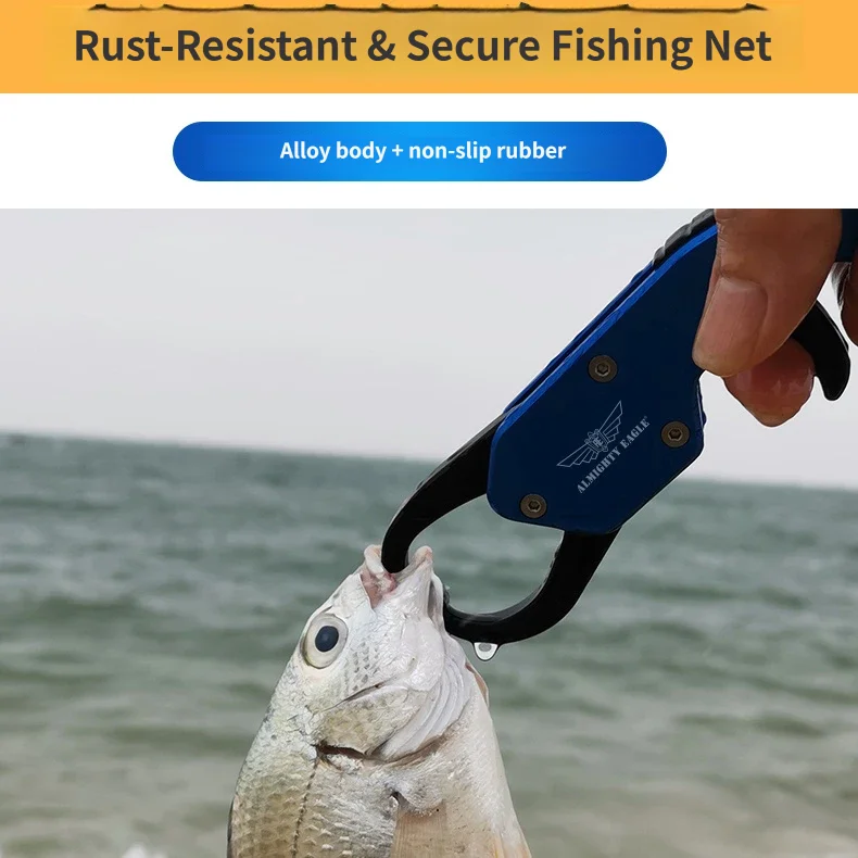 Aviation Aluminum Rust Proof Fish Control Pliers Multifunctional Fish Mouth Clamp Portable Luya Pliers