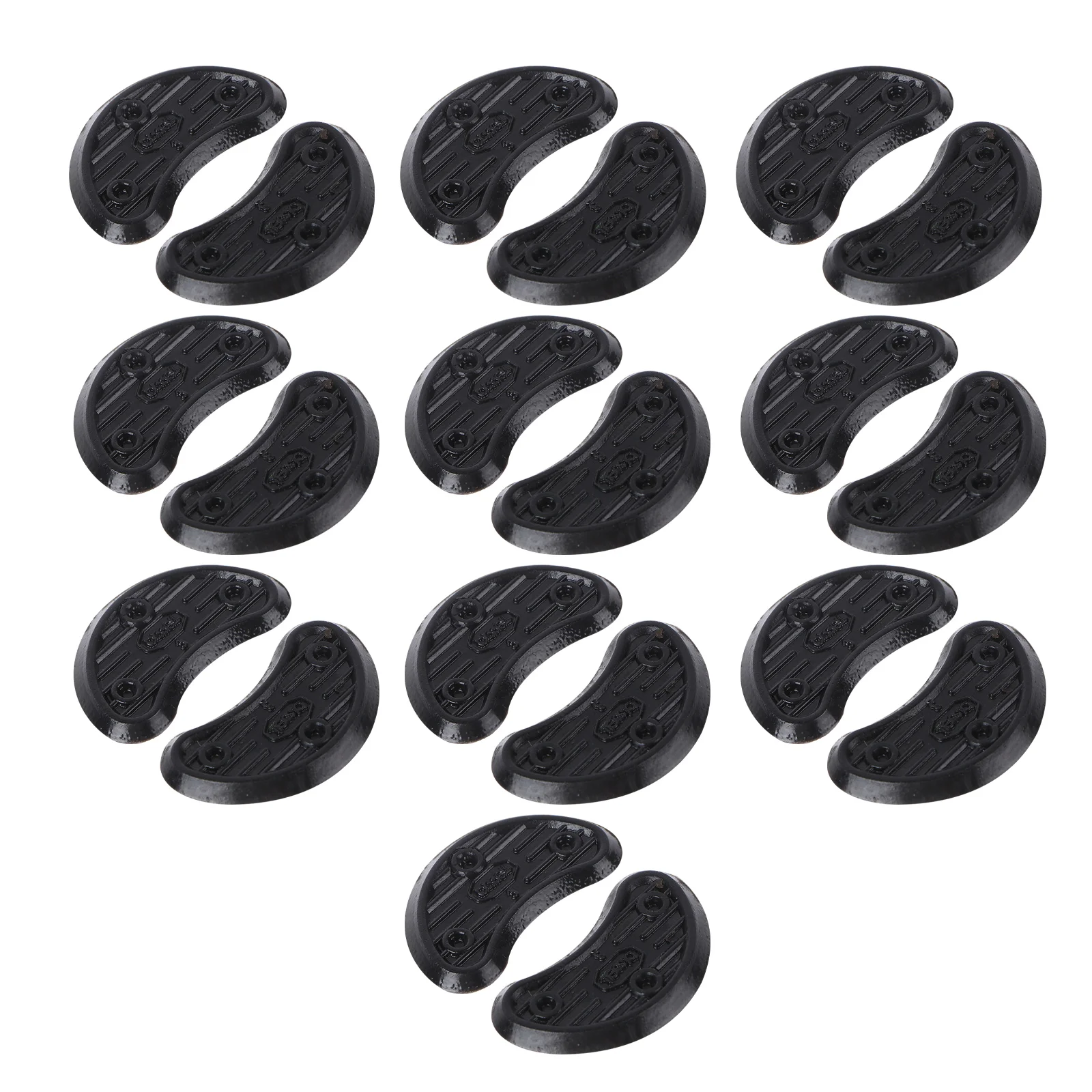 

10 Pairs Fudge Heel Protectors for Shoes Women Sole Repair Pad Anti-slip Sticker