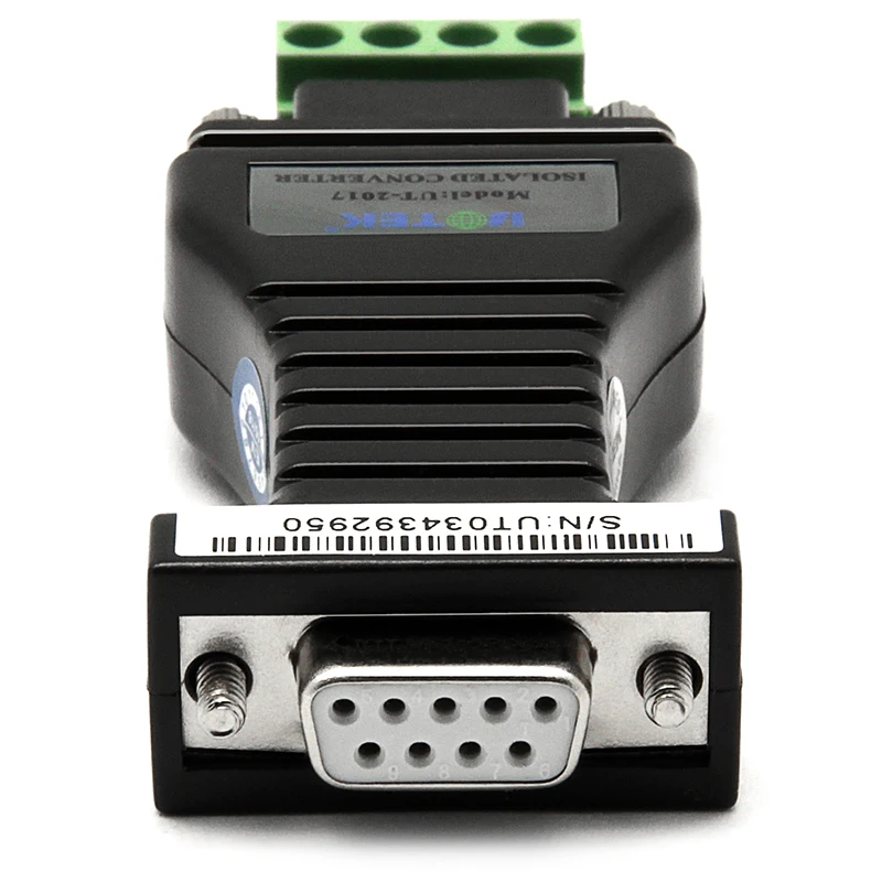 Industrial RS232 to RS485 Adapter Converter RS 232 DB9 Connector RS-485 to RS-232 Isolated Half Duplex Anti-surge UT-2017
