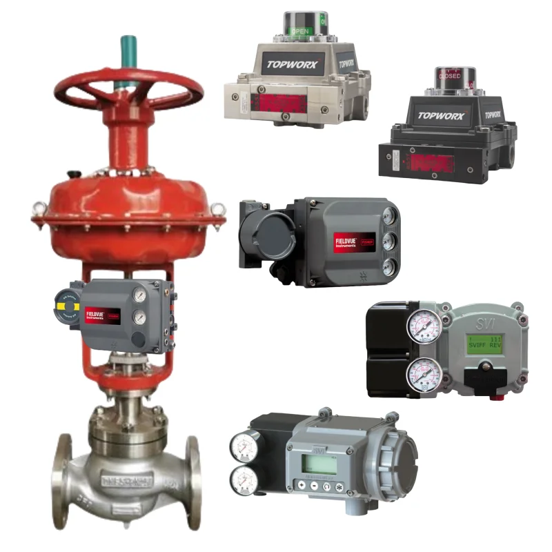 

Fisher DVC Series Intelligent Valve Locator DVC6200 SIS Digital Valve Positioner With Masoneilan SVI2 SVI3 and Topworx