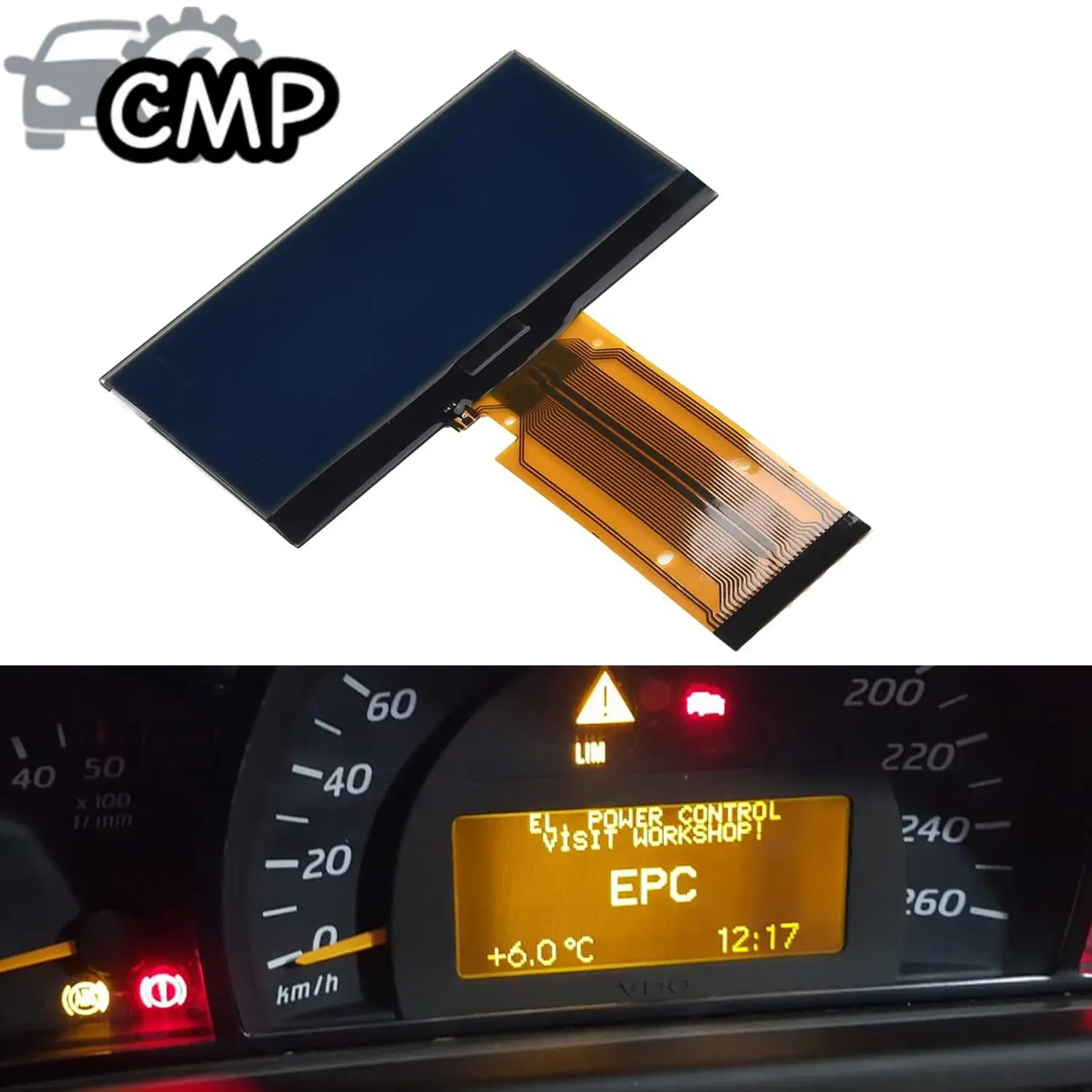 

1pc Car Dashboard LCD Screen Display Replace Screen For Mercedes Benz W203 C Class W463 2000-2007 Car Interior Dashboard Part