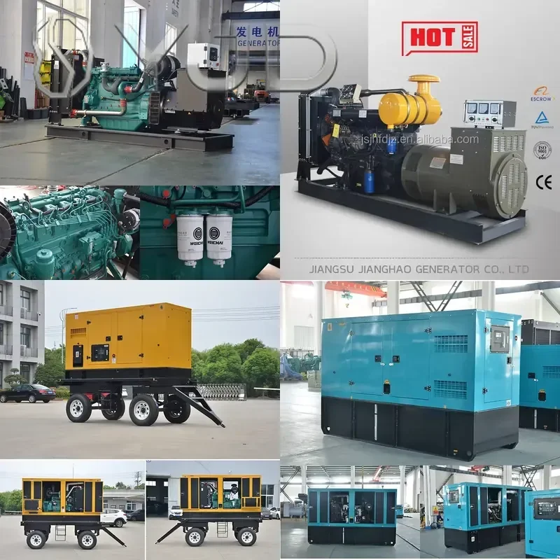 YJD Chinese Factory Direct Sales 200kva 250kva 300kva 350kva 400kva 100kw 120kw 250kw 300kw 350kw 400kw Diesel Generator