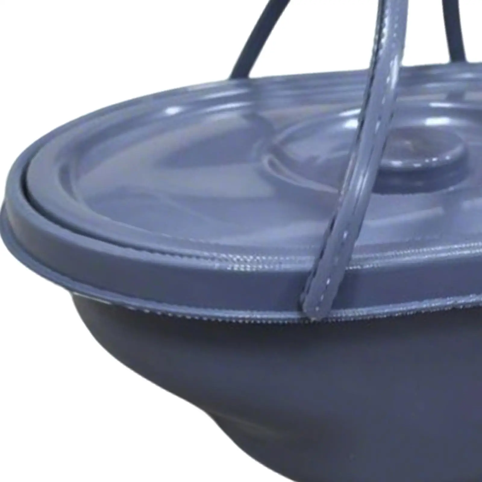 وعاء الغرفة العملي قعادة عديم الرائحة سهلة التنظيف Bedpan غطاء مانع للتسرب السرير صوان مبولة للمنزل الحمام ليلة التخييم السفر