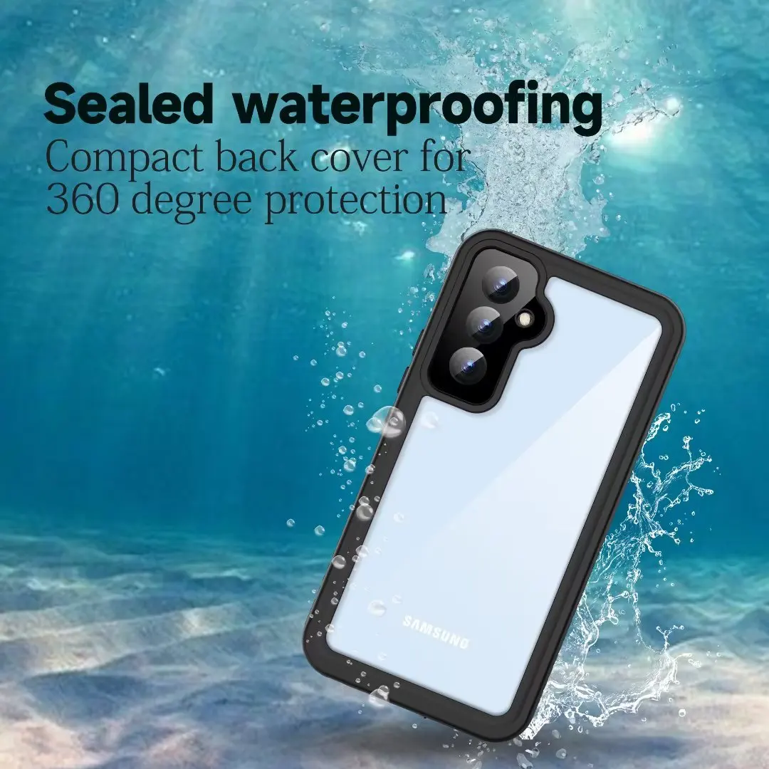 ShellBox IP68 Waterproof Case for Samsung Galaxy A54 Shockproof Heavy Duty Defender Cover Diving Case