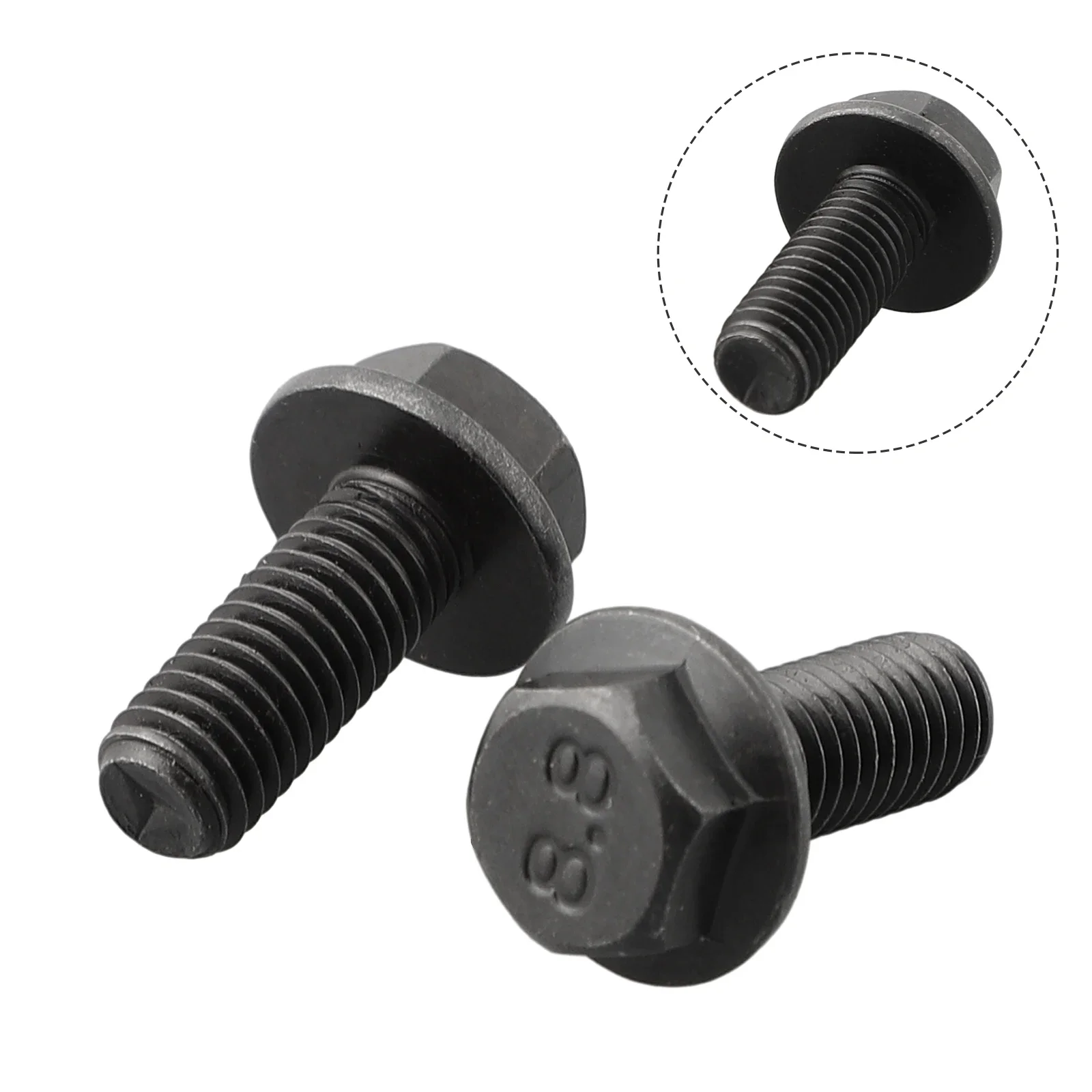 Miter Saw Blade Shaft Bolt M8 X 20mm 2 Pack For 089006017064 For P3650 TS1344L TS1344LG TS1346 TS1346T TSS102L TSS103 TS1345L