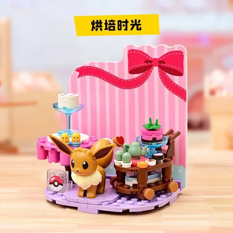 Pokemon Bouwstenen Cartoon Pikachu Bulbasaur Speelgoed Kinderen Geassembleerd Model Huisdier Elf Kinderen Kinderen Cadeau Compatibel Met Lego