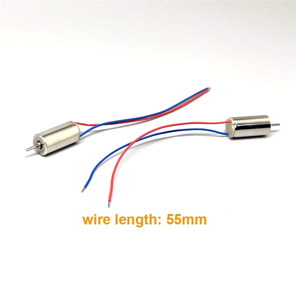 5PCS Mini 612 Coreless Motor DC 3V 3.7V 4.5V 56000RPM High Speed Motor Micro 6mm*12mm Coreless Strong Magnetic Model aircraft