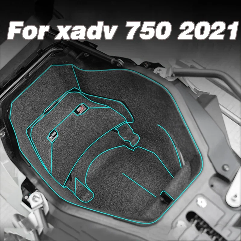 For nss750 Honda XADV750 X-ADV 750 2021 2022 Motorcycle Water Proof Rear Trunk Cargo Liner Protector Seat Bucket Pad Accessories