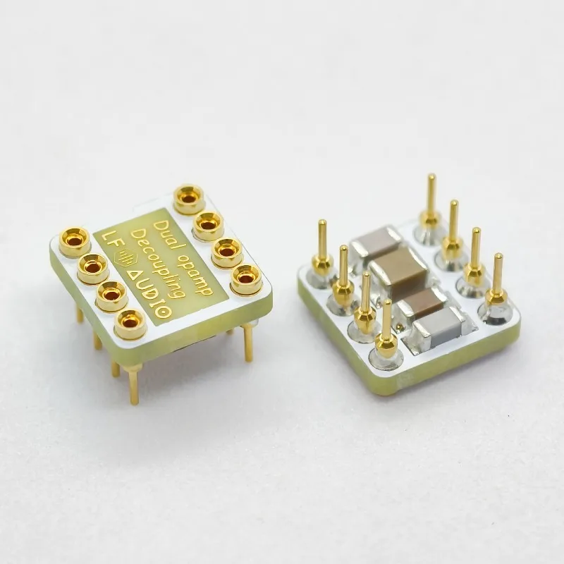 Op‑Amp Upgrade Decoupling Socket Base Opamp Holder DIY Audio HiFi Amplifier Circuit Modification Replacement Accessory