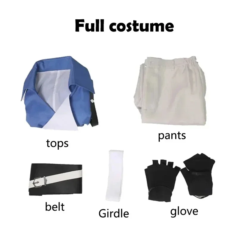 أزياء أنيمي Castlevania Nocturne Richter Belmont التأثيرية أزياء موحدة وسراويل علوية وقفاز بدلة للبالغين أزياء حفلات الهالوين للرجال
