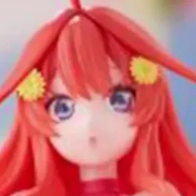 

【100%original】FuRyu in Stock Gotoubun No Hanayome∽Nakano Itsuki - Bloo-me! Collection Series Model Cartoon Character Garage Kit