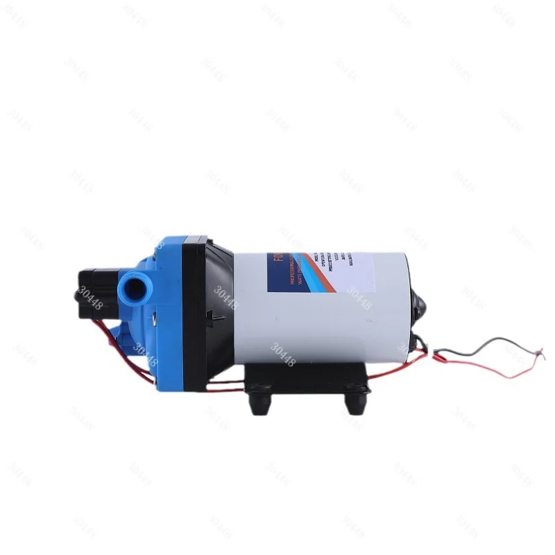 5.5GPM Mini DC High-Pressure Diaphragm Pump 12V/24V Self-Priming Booster for Spraying, Irrigation, and Car Wash