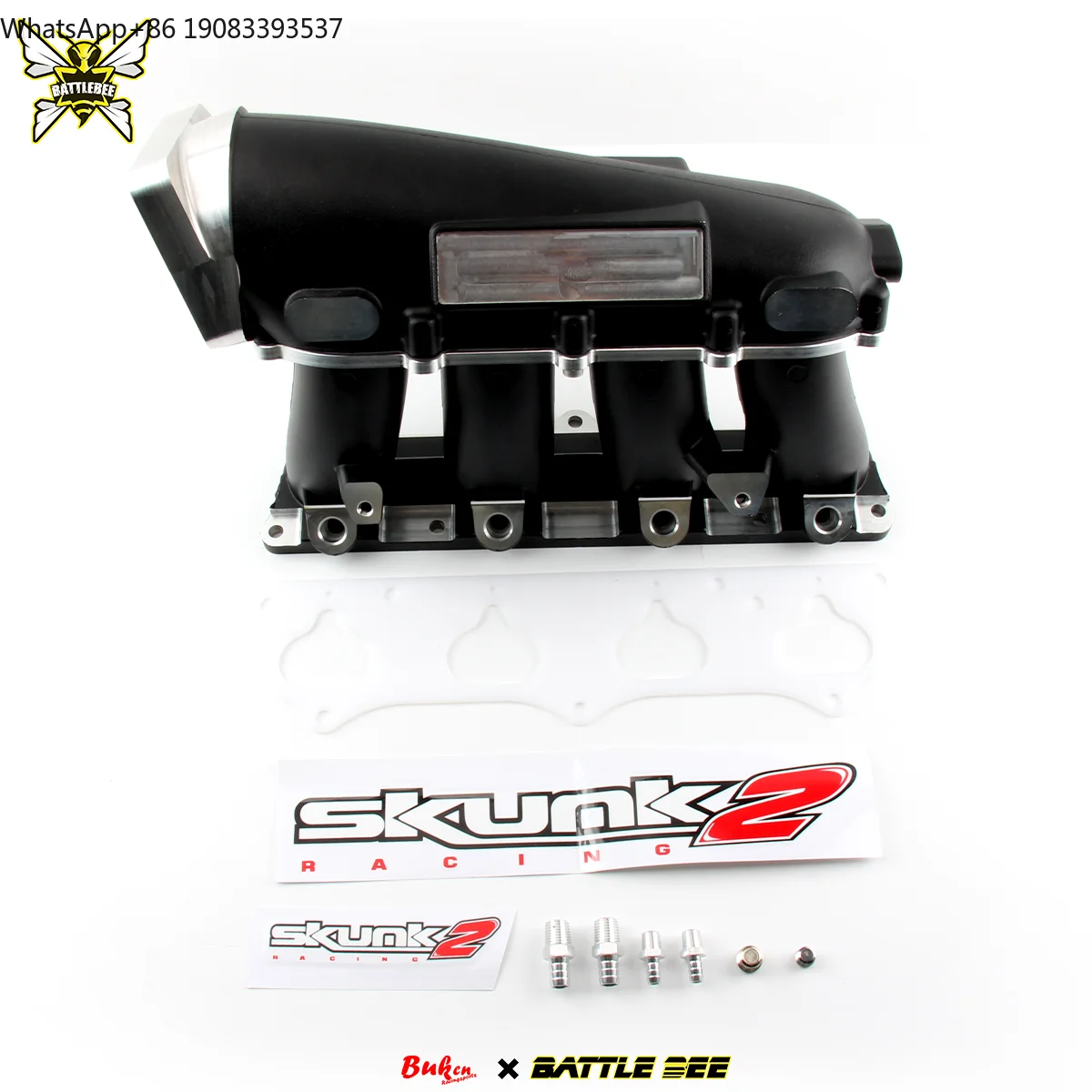 

New Wholesale for K20 K20A2 Ultra Street Intake Manifold 1.8L 71MM Throttle Body for K20A/A2/Z1/K24A1 Engines