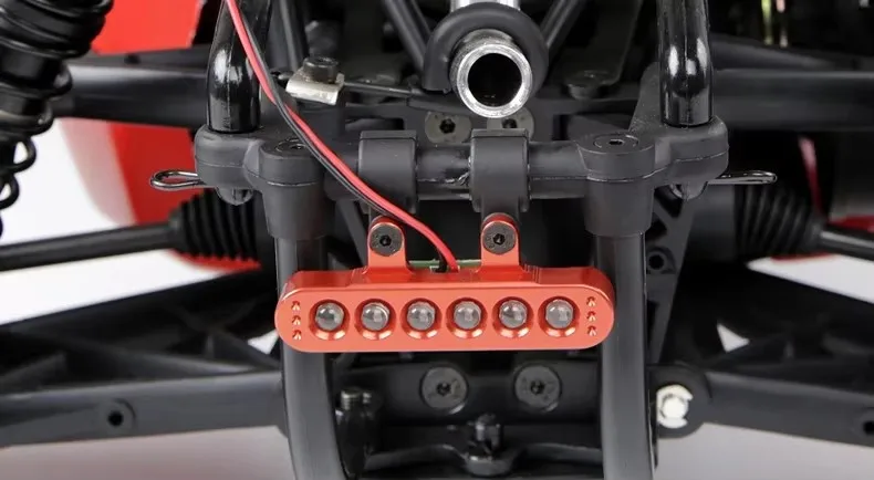 CNC 精密加工フルメタルランプホルダーリアテールライトアセンブリ ROVAN ROFUN KM HPI BAJA 5B