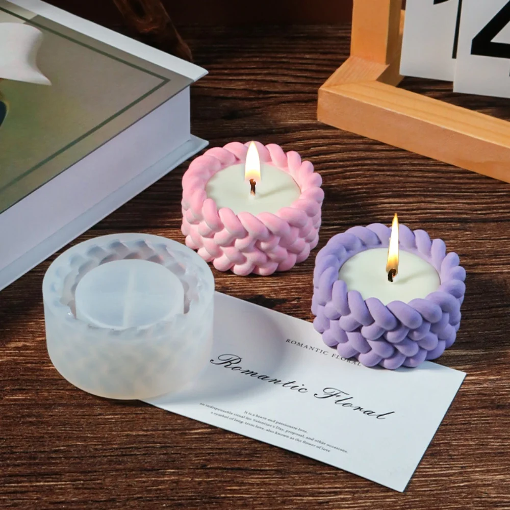 3D Hemp Rope Candle…