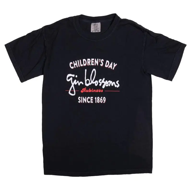 قميص Rare Gin Blossoms Rubinoos 2018 للحفلات التذكارية لعيد الأطفال للرجال صغير #1