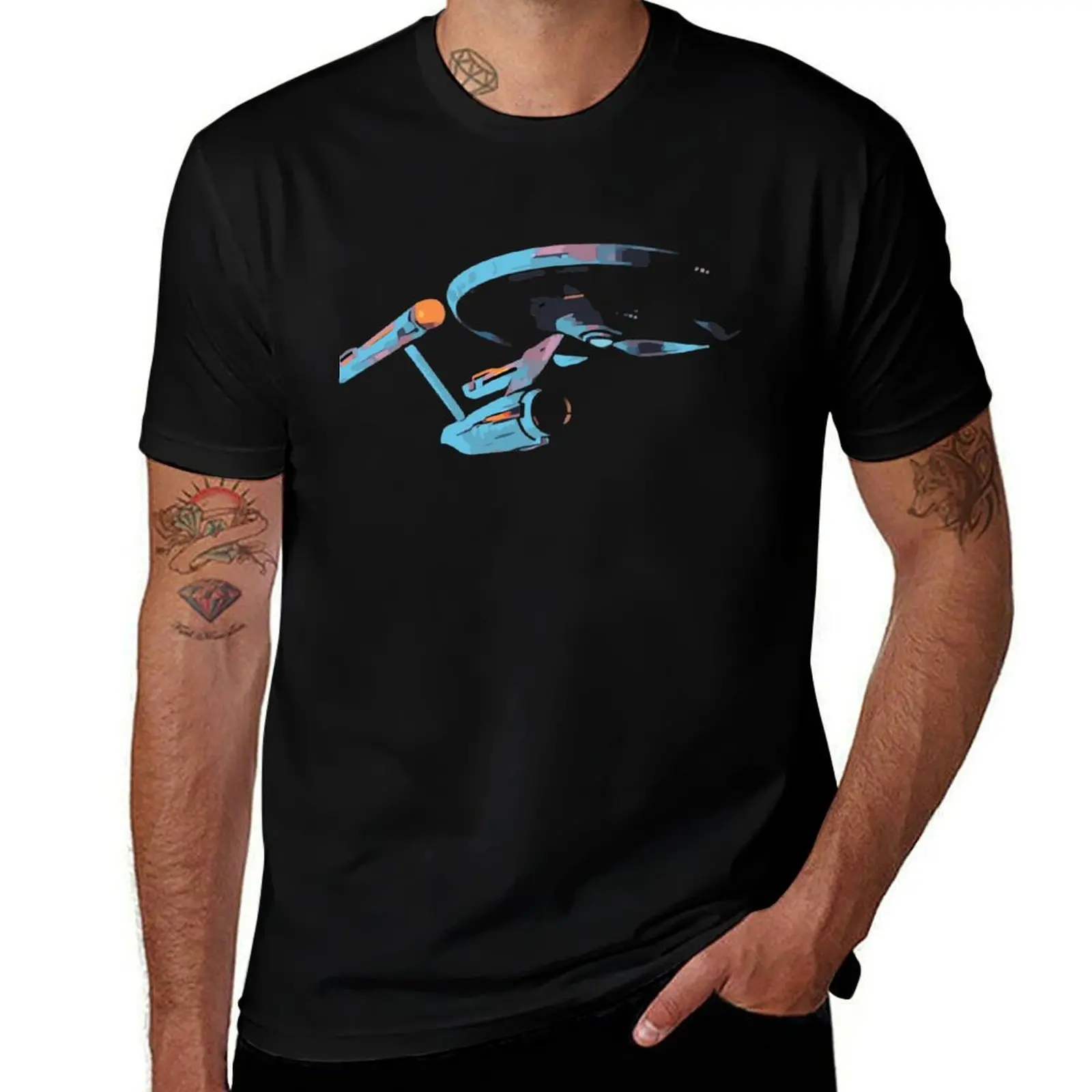 

To boldly go T-Shirt baggy shirts man clothes customs sweat shirts, men