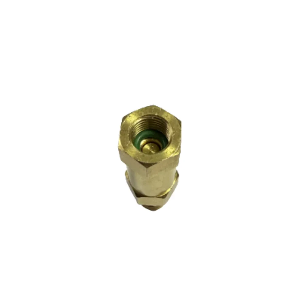 Air Conditioning Refrigeration System Check Valve One-Way Walve Internal Thread 1/4 SAE - External Thread 1/4 SAE