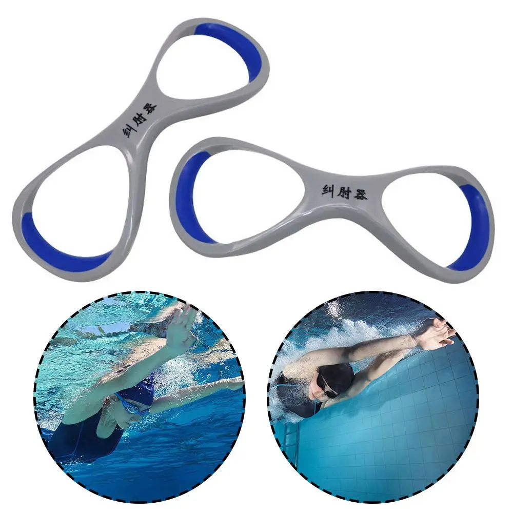 

Quality Freestyle Arm 8 Word Teaching Forearm Fulcrum Fin Corrective Swim Webbed Glove Swimming Equipment Elbow Straightener
