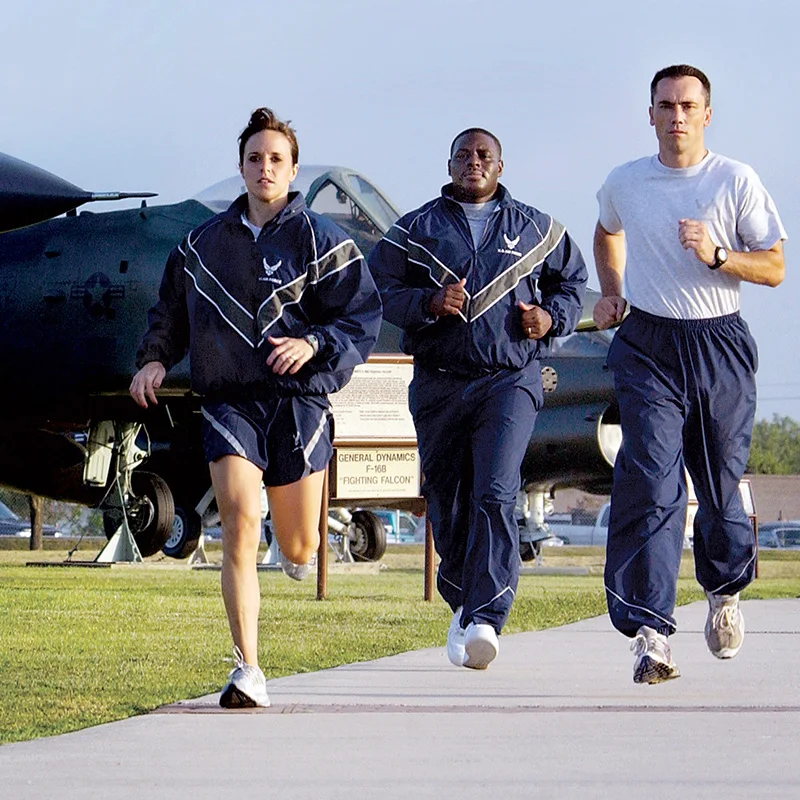 USAF US Air Force IPTU PT IMPROVED Physical Fitness Jacket Running
