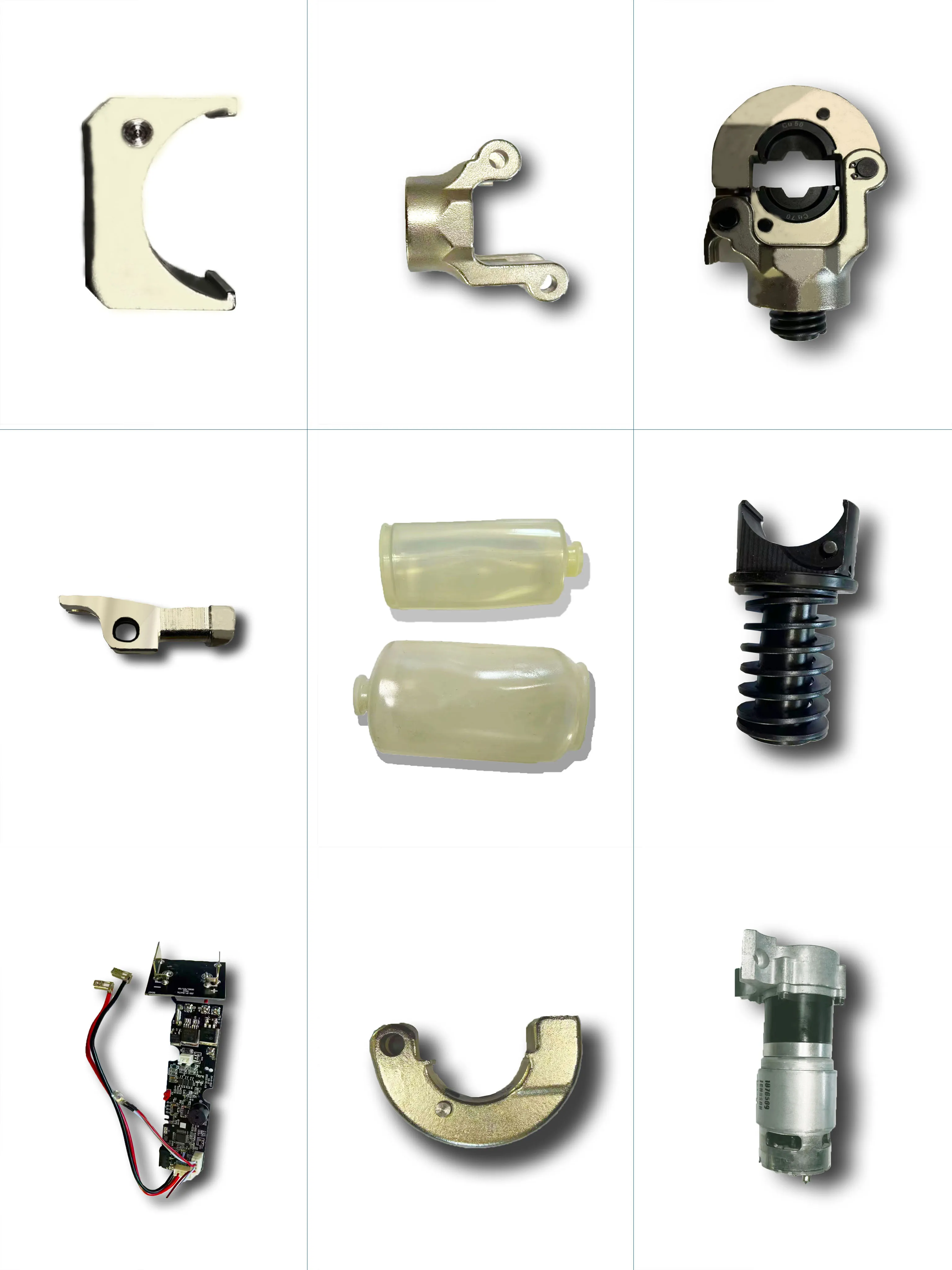 

Electrician Hydraulic Pliers Accessories EZ300/400 Accessories, Repair Circuit Boards, Batteries, Motors, Gearbox Oil Bags