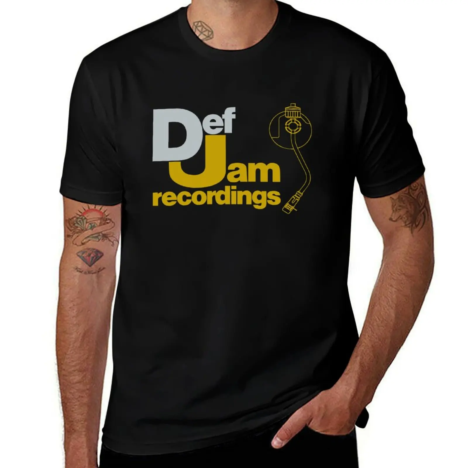 

DJ Recordings T-Shirt t shirt men 100% cotton luxury brand t shirt personalised t shirts for man cotton funny T-shirt