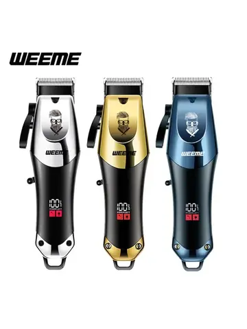 Vintage Hair Clipper Cordless Electric Hair Cutting Machine Portable Shaver Barber USB Fast Charging Hair Trimmer For Hairdresse