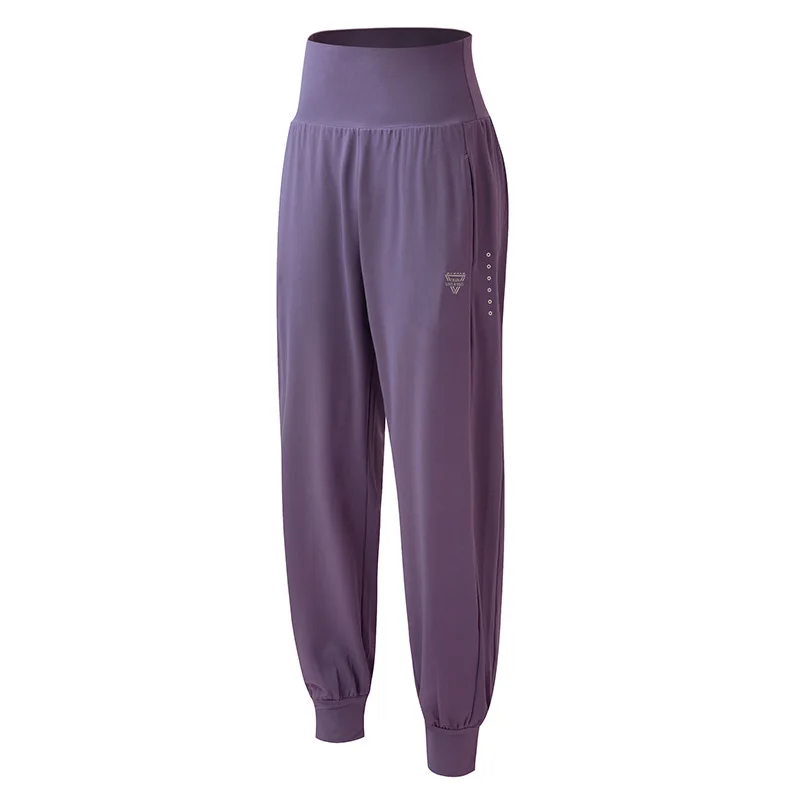 กางเกงโยคะผู้หญิง ฤดูใบไม้ผลิ ฤดูร้อน รุ่นใหม่ เอวสูง ทรงหลวม สำหรับวิ่งกลางแจ้ง กางเกงจ็อกเกอร์พิเศษ ฟิตเนส แห้งเร็ว สวมใส่สบาย กางเกงขายาว