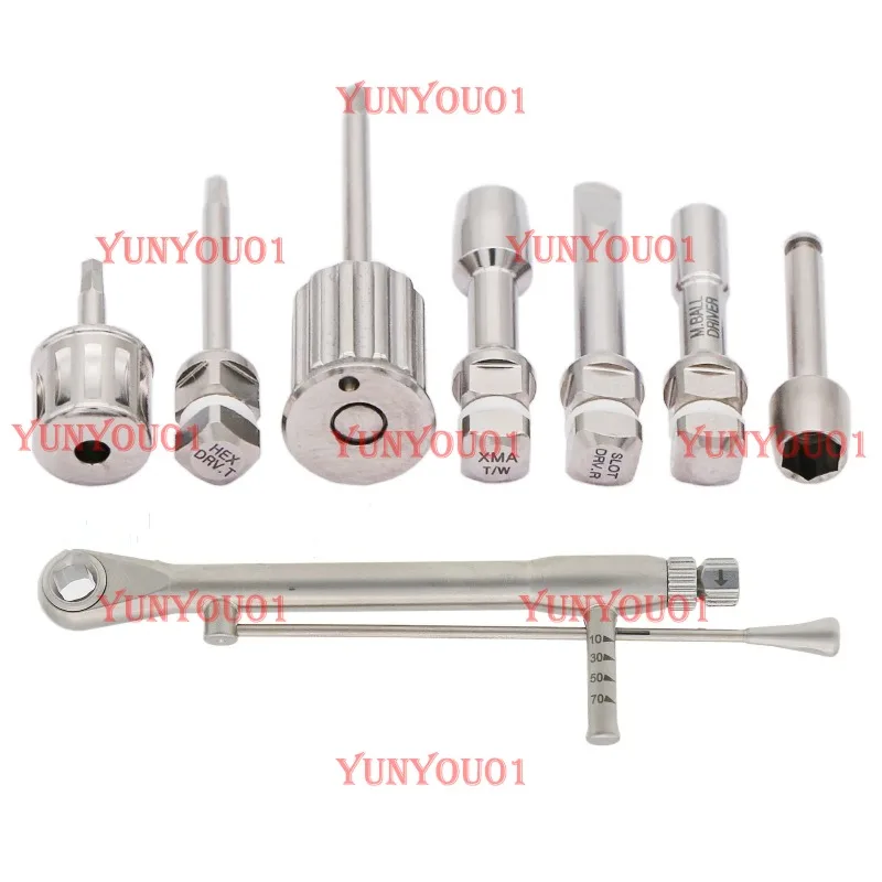 XIP Repair Kit, Dental Implant Equipment, Dental Surgical Tools, Force Wrench, Hexagonal Screwdriver Set