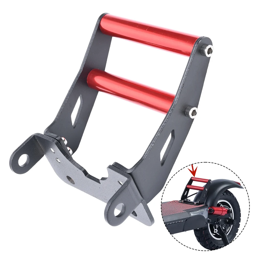 Scooter Rear Foot Support Kit For Kugoo/Pro Aluminum Alloy Electric Scooter Folding Rear Fork Foot Step Pedal Support