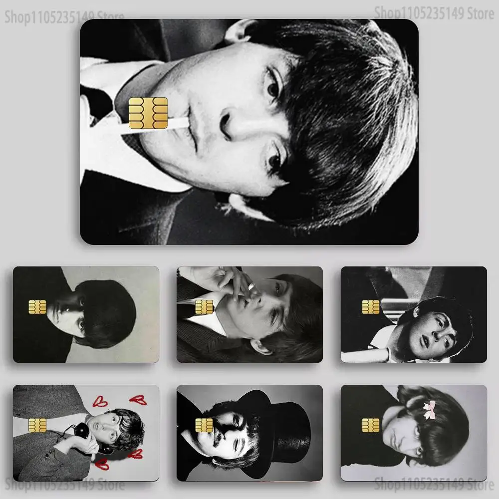Singer P-Paul McCartney  Credit Card Skin Stickers for Bank Card Bus Metro Card Sticker Waterproof Women Gift
