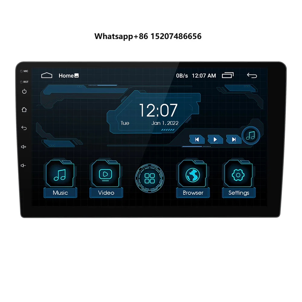 10.1 Inch 1024*600 1+16G Car Headrest  BT Stereo Mirror LinK Multimedia System Auto Electronics Video Player
