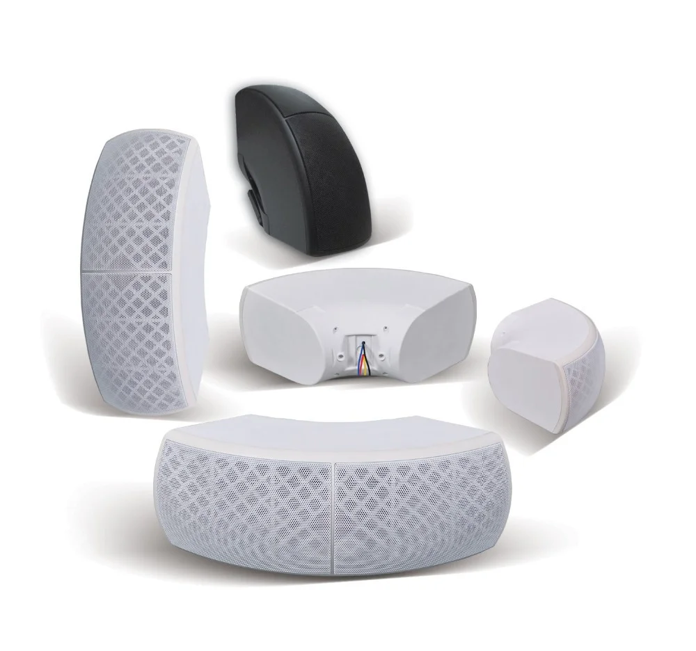 QQCHINAPA Pa System 4 Inch Good Sound Passive Wall Mounted Hanging Speakers for Conference,Office