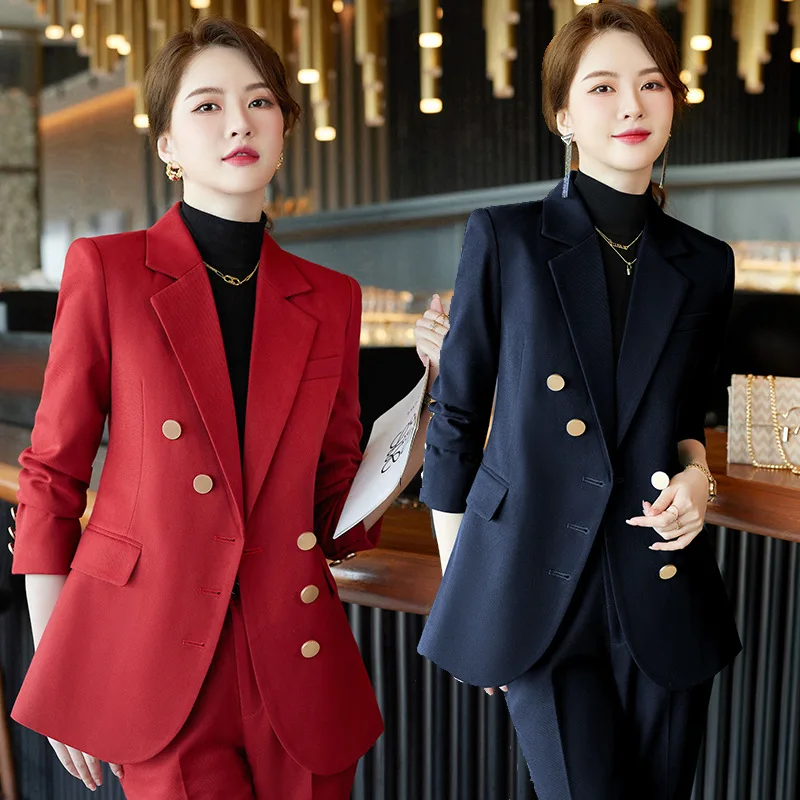 

2023 Suit Jacket Women's Autumn Clothing Dignified Sense of Design Goddess Fan High-End Professional Tailored Suit Suit Overalls