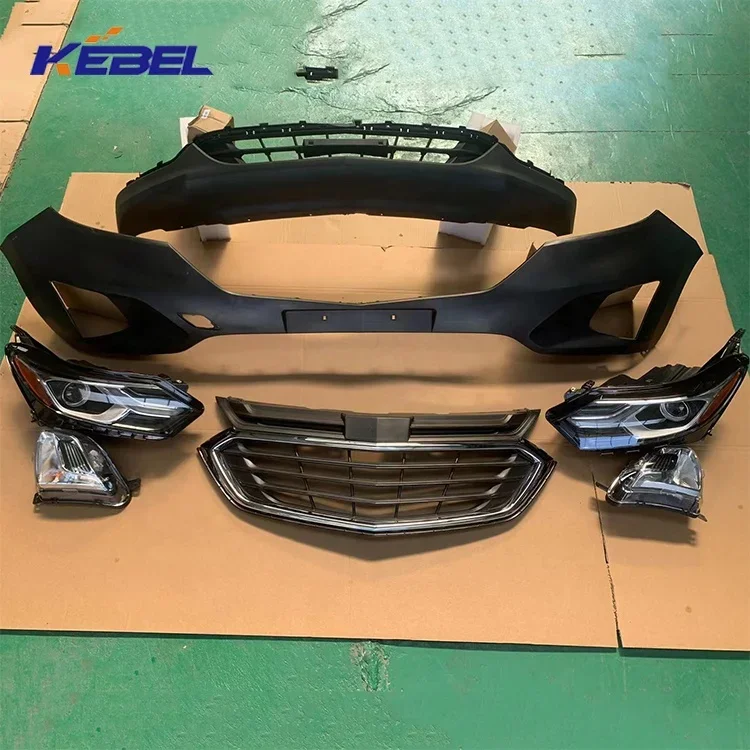 

KEBEL auto front bumper parts wholesale price head lamp front bumper set for Chevrolet Equinox 2017 2018 2019 2020 custom