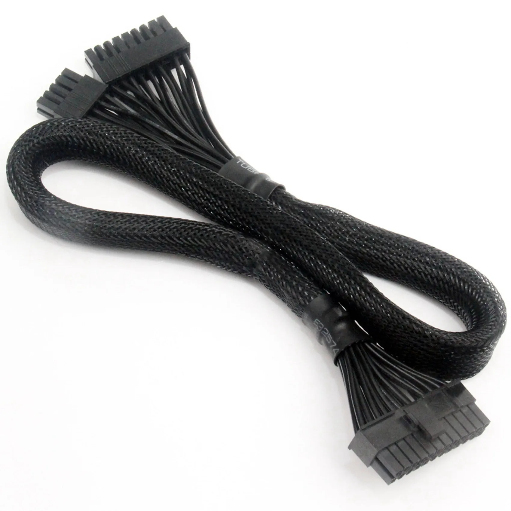 SCLS 2X ATX 24핀 - 18+10핀 메인보드 PSU 모듈형 파워 서플라이 케이블 (쿨러 마스터 V550 V650 V750 V850 V700 V1000 호환)