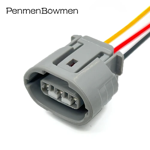 Imagen 2 del producto 1 Juego de regulador de reparación de cables de alternador de 3 pines conector eléctrico enchufe de arnés de cables 6189-0443 para Toyota Nissan 90980-11349