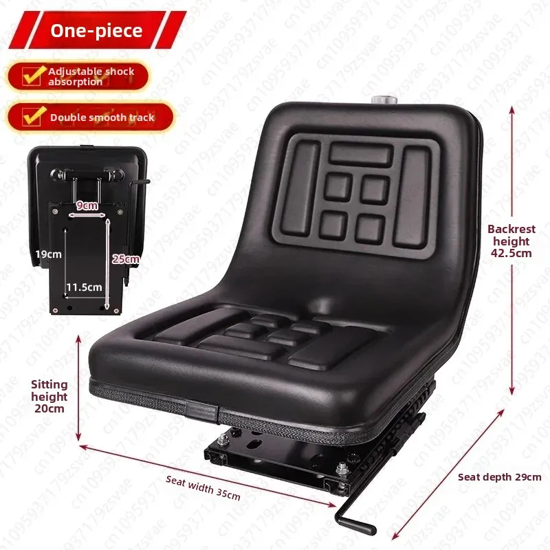 Assentos de suspensão universais com absorção de choque para tratores e colheitadeiras e assentos modificados universais para empilhadeiras