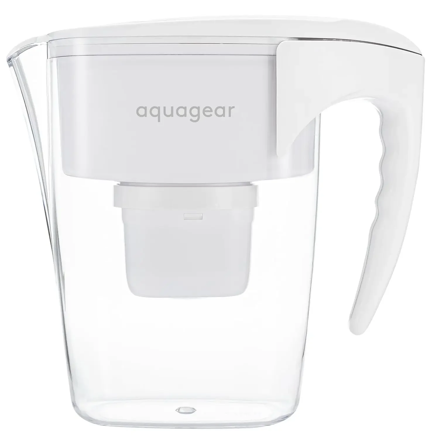 

Water Filter Pitcher – Lead, Chlorine, PFOA/PFOS, Microplastics Filter, 10 Cup, 120 Gallon Filter Life - Filter Media Made in US