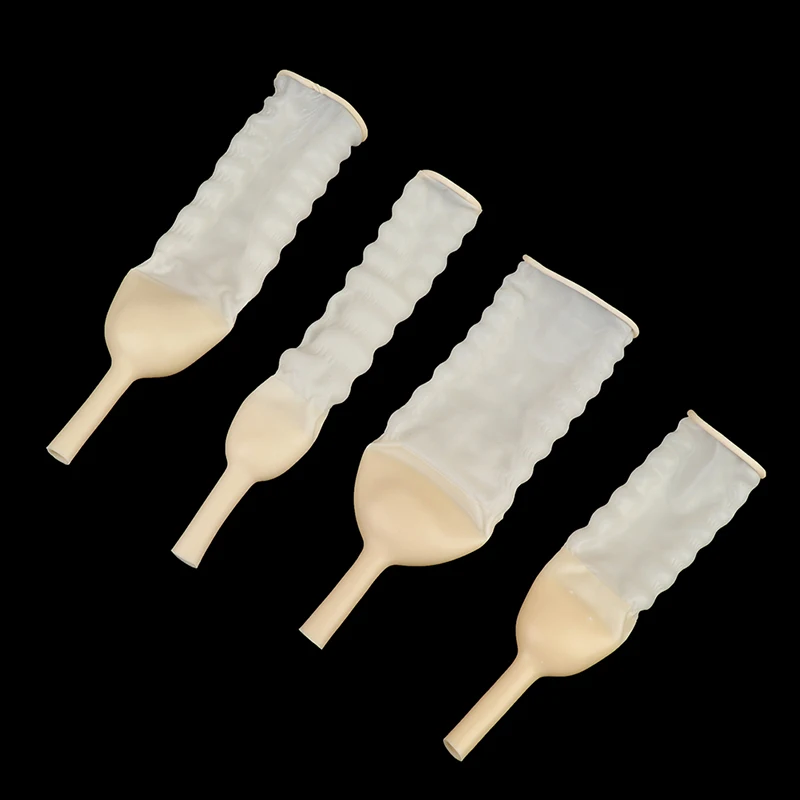 Disposable Sterile Latex Male External Catheter Urinal Collection Sleeve  Supplies 20-30mm Size
