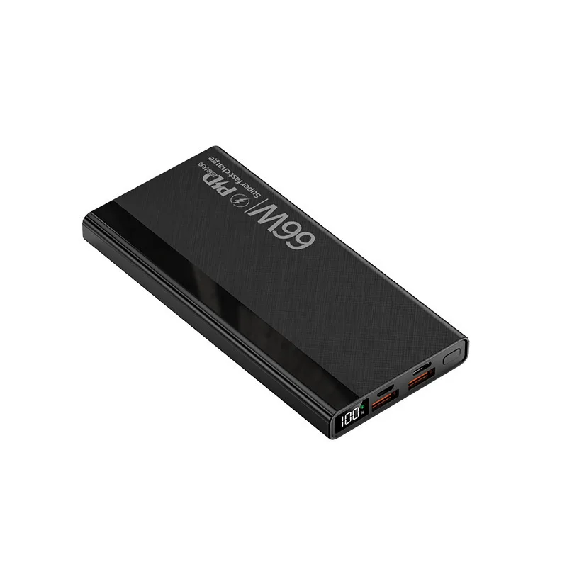 30000mAh 66W Large Power Bank Super Fast Charging PD Portable External Battery Universal for IPhone Android Xiaomi Samsung