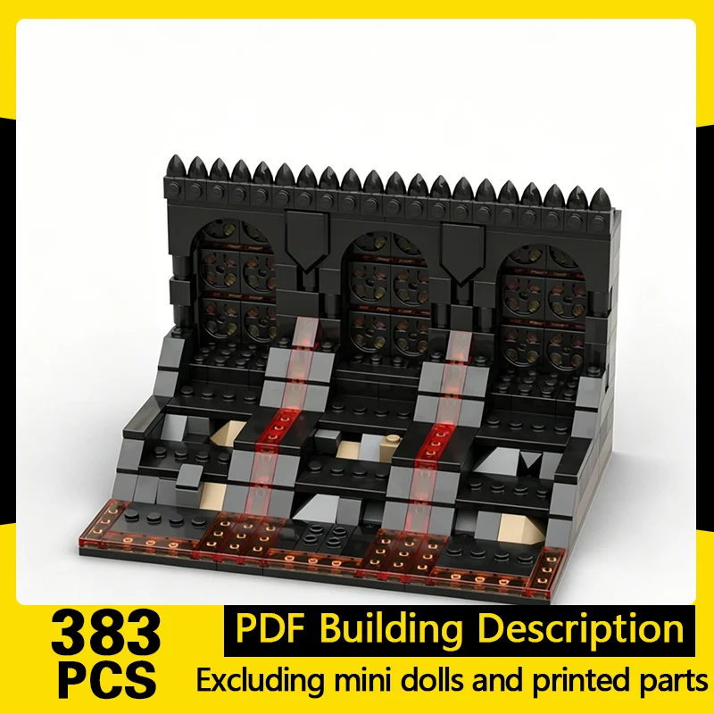 

Ring Movie Model MOC Building Bricks Small Stand Base Display Modular Technology Gifts Holiday Assemble Children Toys Suit